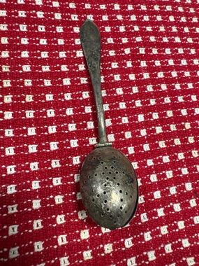 Vintage Silver Plate Tea or infuser Spoon